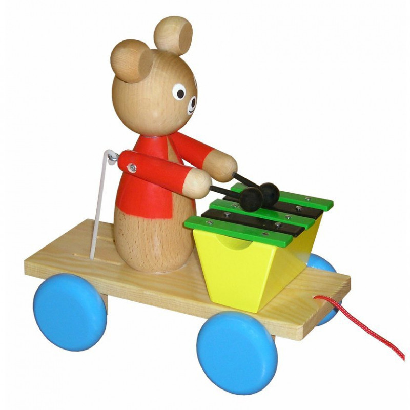 Melissa & Doug - Trein met Trekkoord en Boerderijdieren