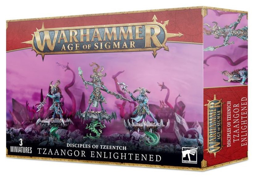 Warhammer Age of Sigmar - Tzeentch Arcanites - Tzaangor Enlightened (83-74)