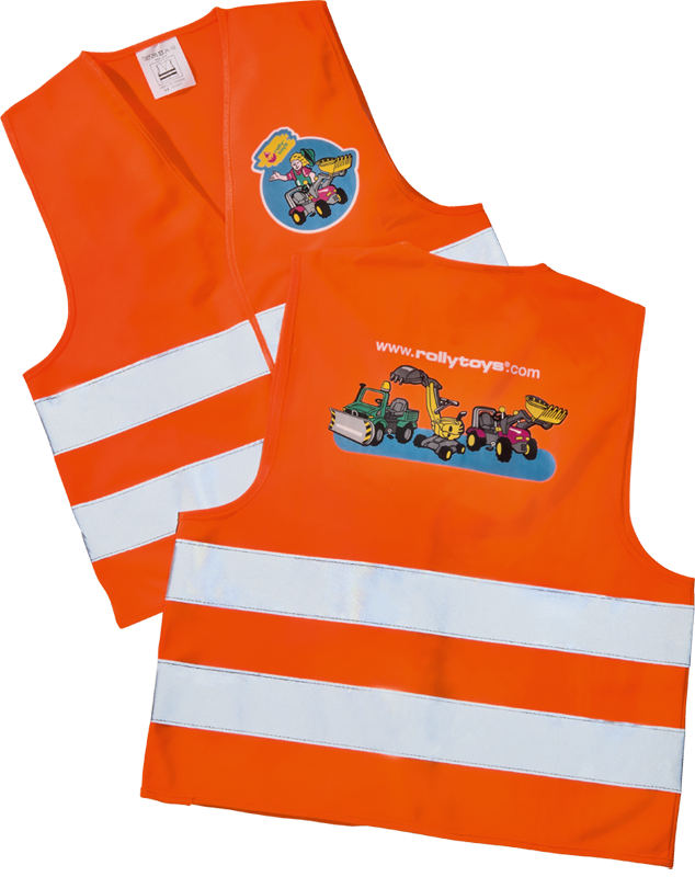 Rolly Toys - Oranje Veiligheidsvest - 558698