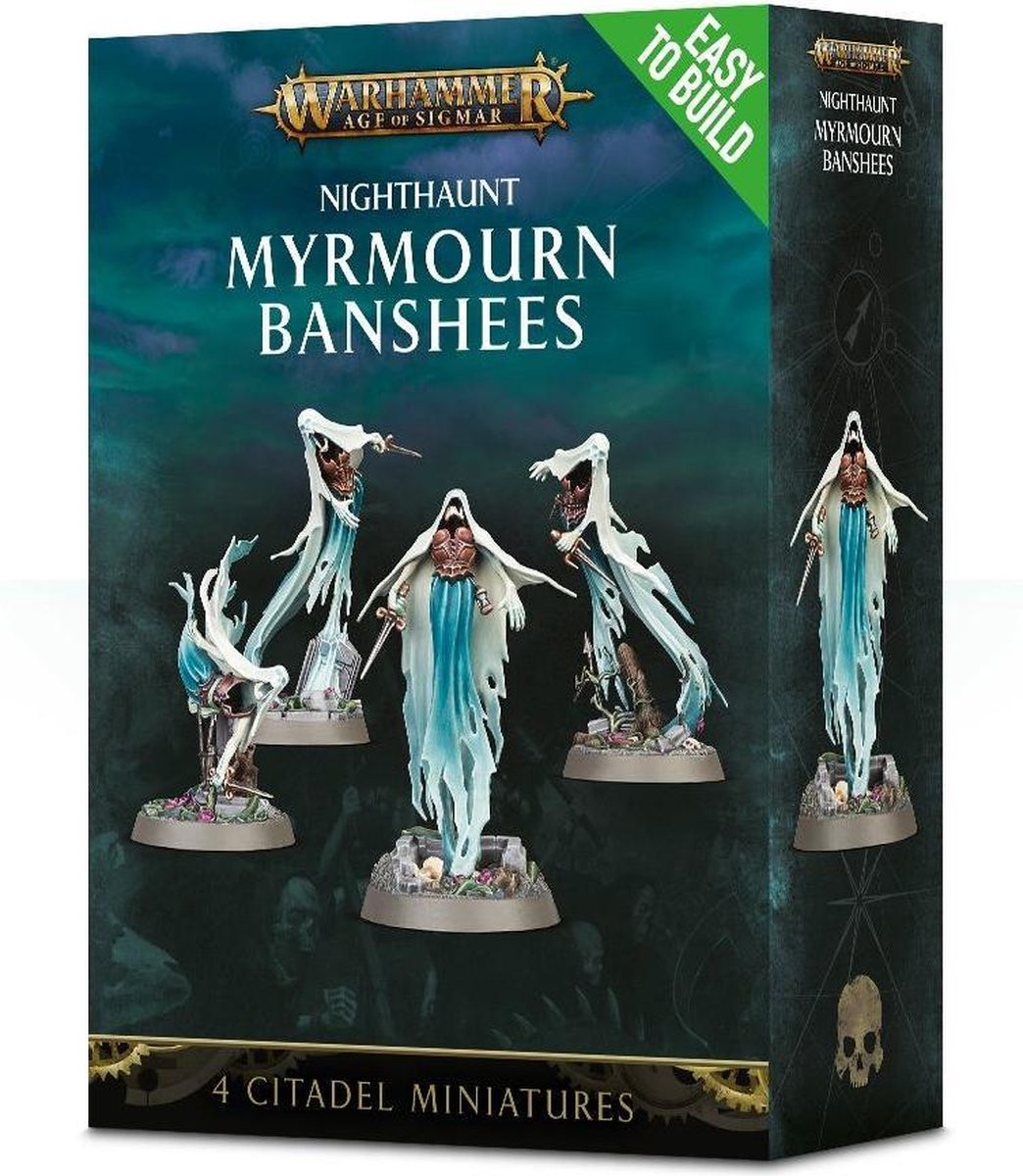 Warhammer - Age of Sigmar - Nighthaunt Myrmourn Banshees