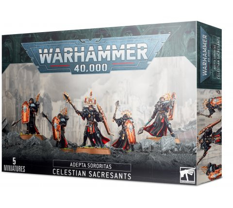Warhammer 40K - Adepta Sororitas Celestian Sacresants - (52-35)