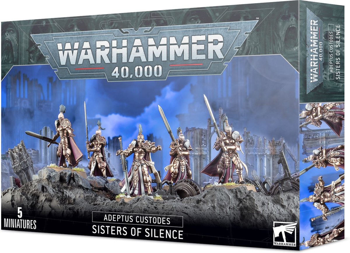 Warhammer 40K - Adeptus Custodes - Sisters of Silence (01-08)