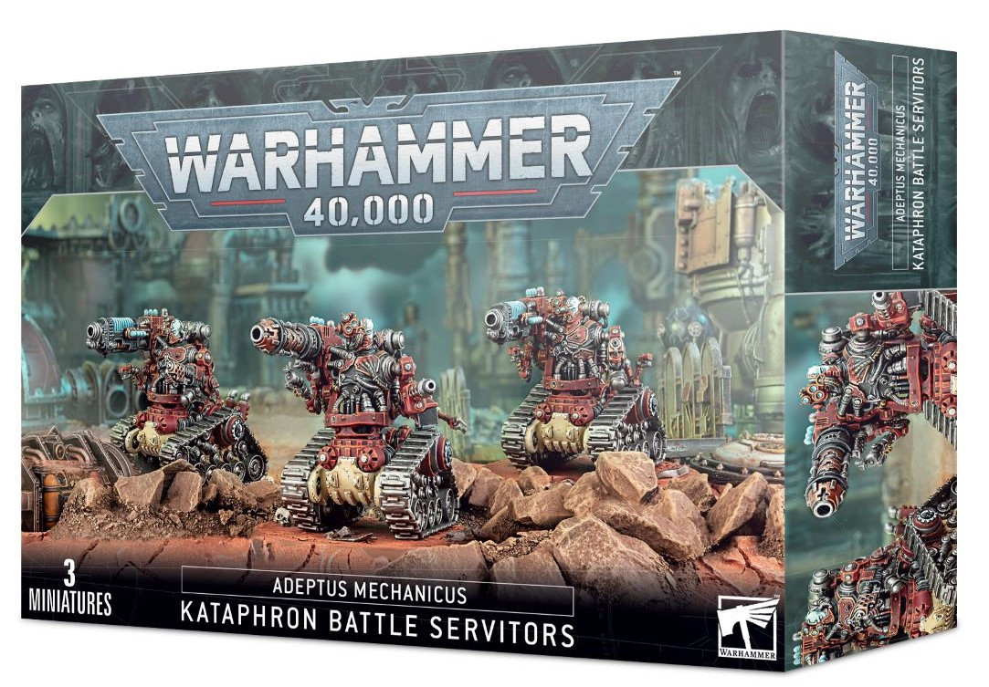 Warhammer 40K - Adeptus Mechanicus Kataphron Battle Servitors (59-14)
