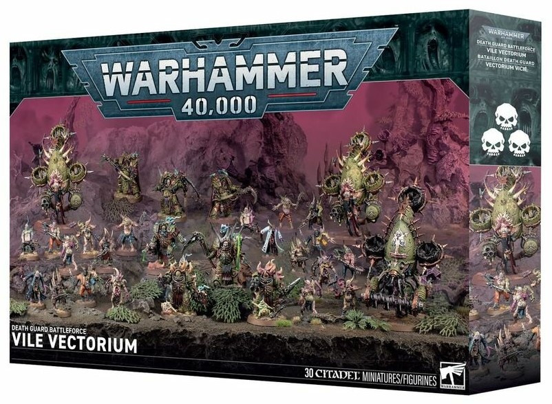 Warhammer 40K - Death Guard - Battleforce - Vile Vectorium (42-18) Warhammer 40K - Death Guard - Battleforce - Vile Vectorium (42-18)