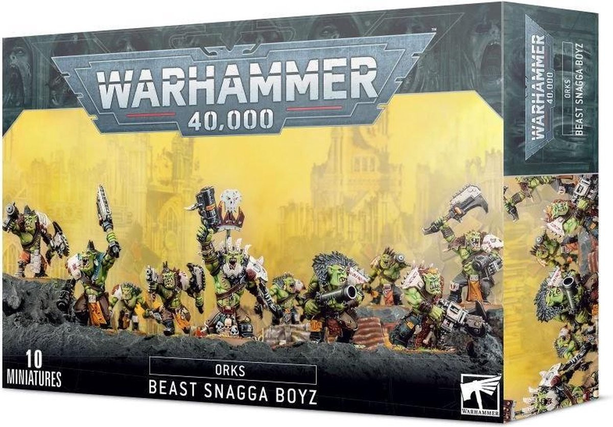 Warhammer 40K - Orks Beast Snagga Boyz (50-51)