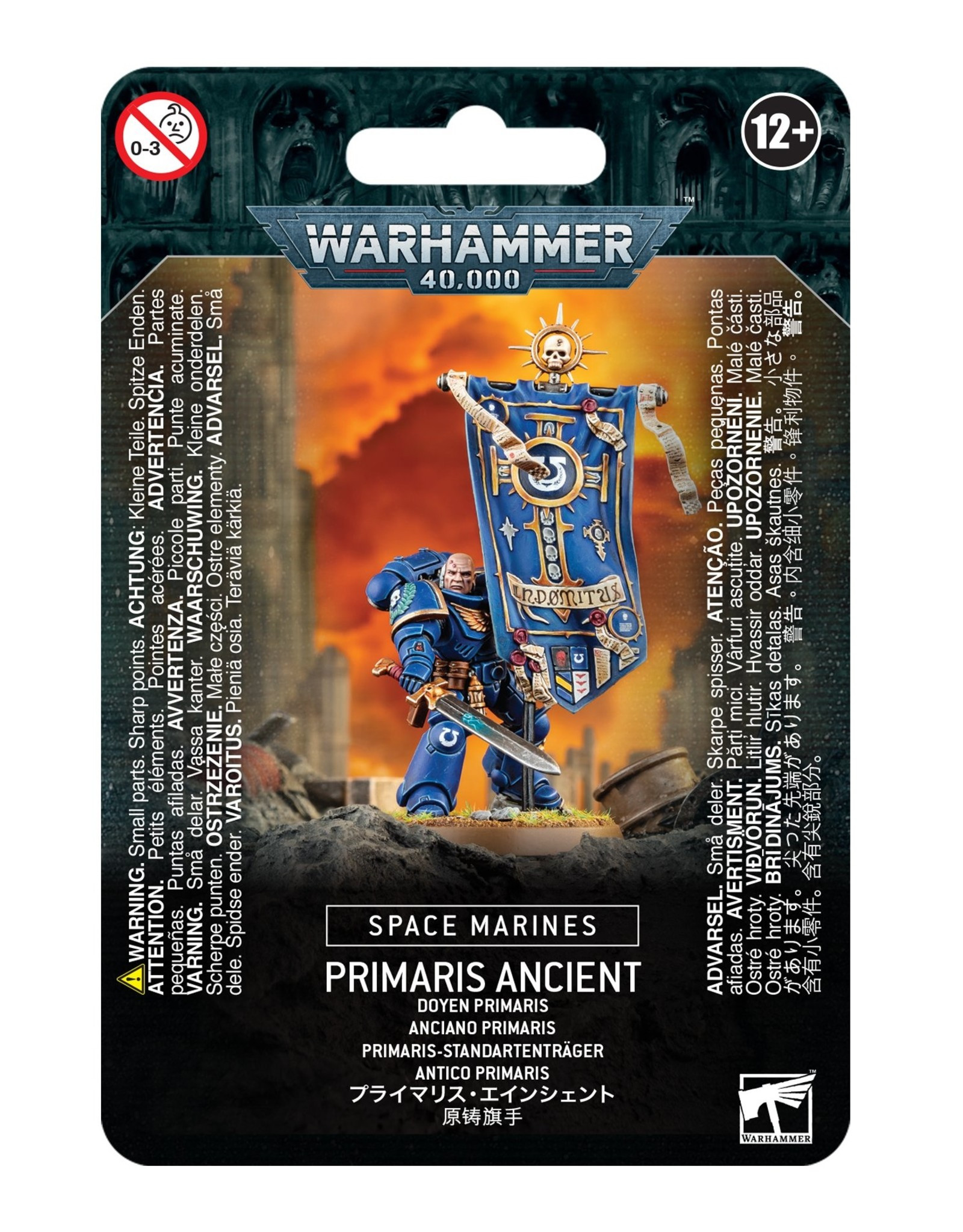 Warhammer 40K - Space Marine - Captain in Gravis Armour