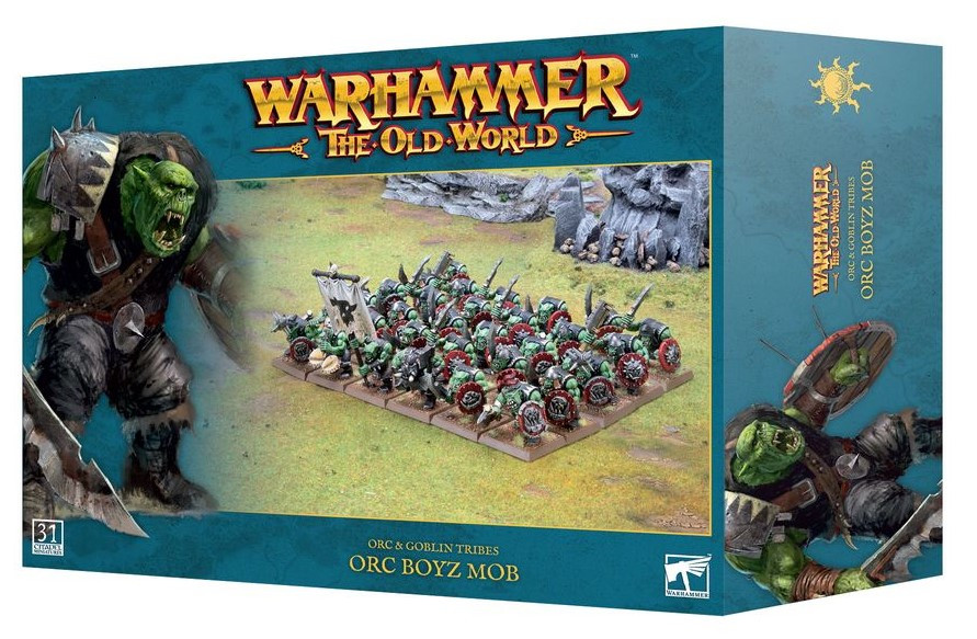 Warhammer - The Old World - Orc & Goblin Tribes - Orc Boyz Mob (09-02)