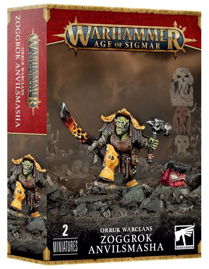 Warhammer Age of Sigmar - Orruk Warclans - Zoggrok Anvilsmasha (89-62)