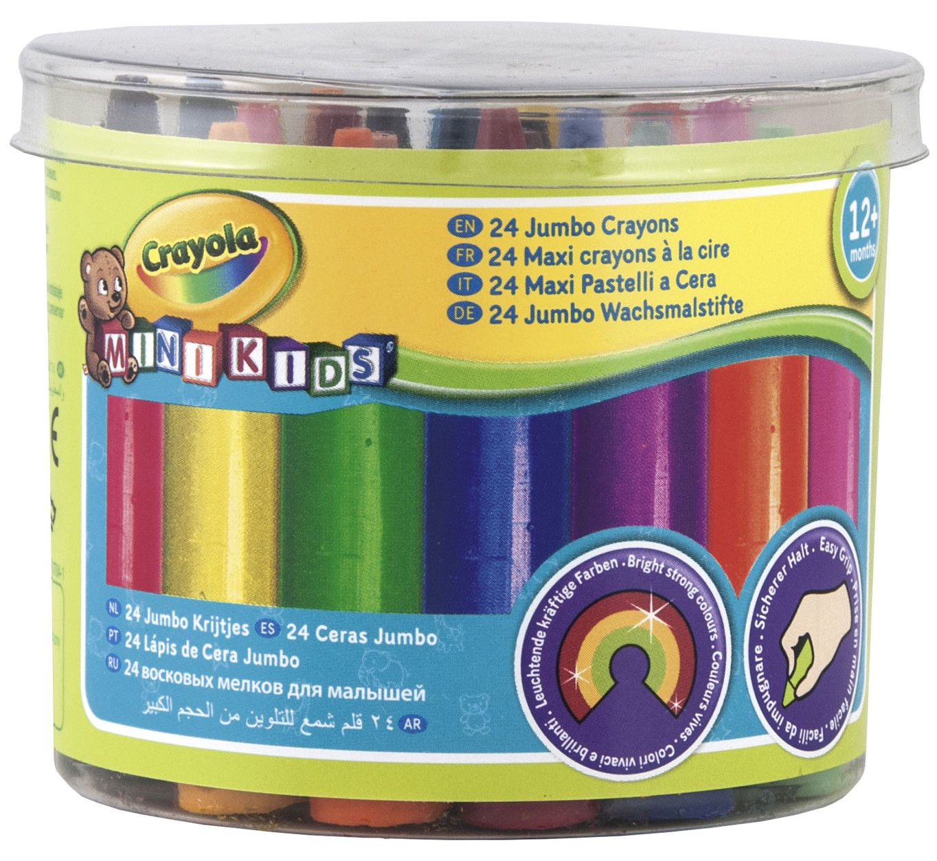 Crayola Mini Kids - 24 Dikke waskrijtjes