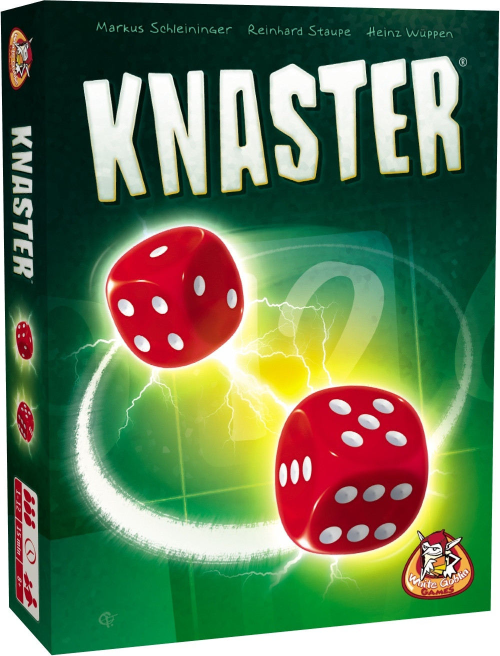 White Goblin dobbelspel - Knaster 