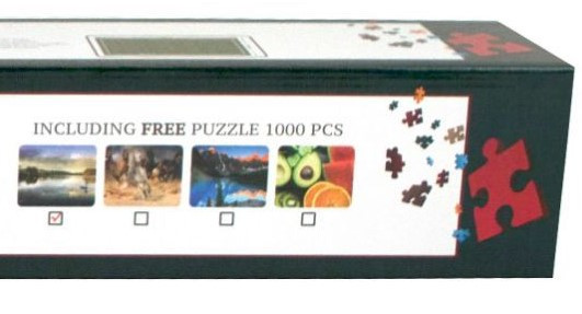Luxe Puzzelrol met gratis 1000 stukjes puzzel - zwaan