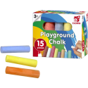 Clown Stoepkrijt 15 stuks