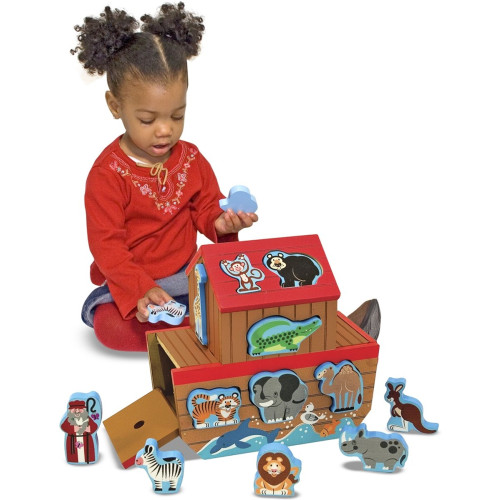 Melissa & Doug - Noah's Vormen Sorteer Ark