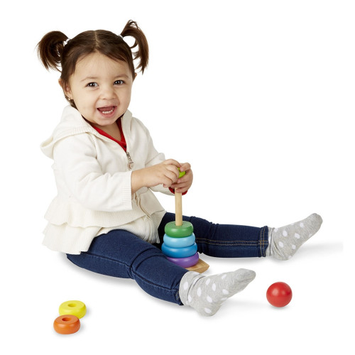 Melissa & Doug - Regenboog Stapelaar