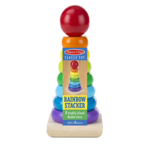 Melissa & Doug - Regenboog Stapelaar