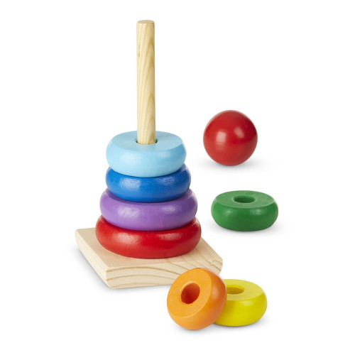 Melissa & Doug - Regenboog Stapelaar