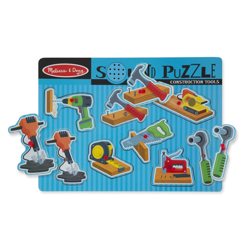 Melissa & Doug - Puzzel Met Geluiden - Muziekinstrumenten