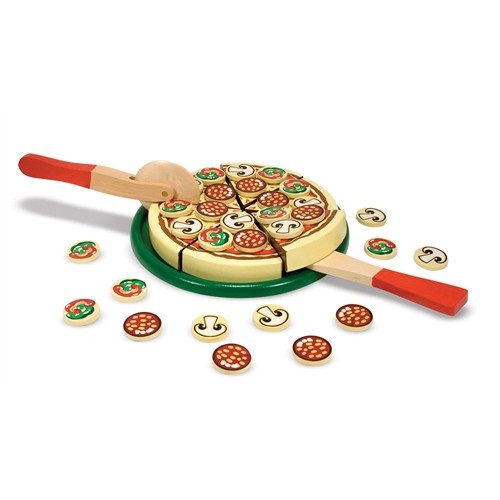 Melissa & Doug - Houten Speelgoed Pizza