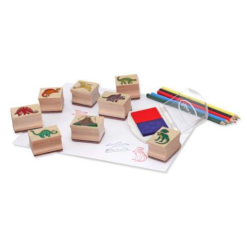 Melissa & Doug - Dinosaurus Stempelset