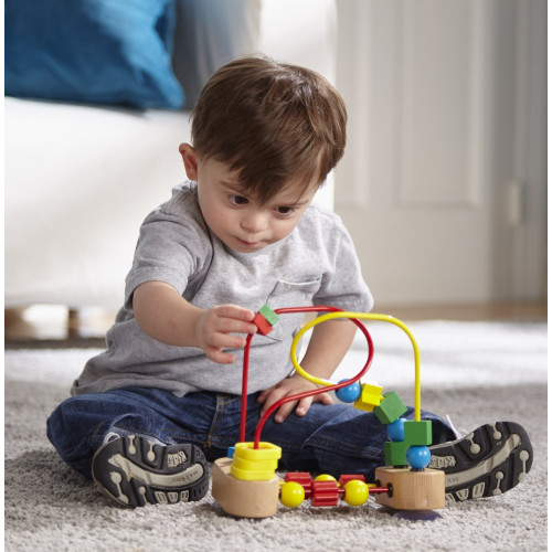 Melissa & Doug - Speelspiraal met Gekleurde Kralen