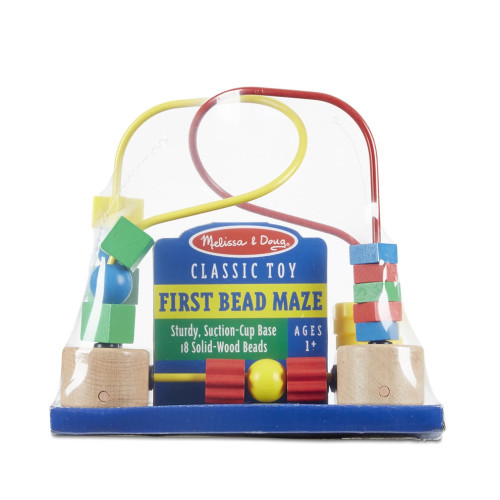 Melissa & Doug - Speelspiraal met Gekleurde Kralen