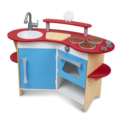 Melissa & Doug - Cooks Corner Houten Keuken