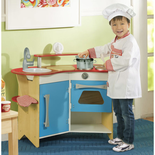 Melissa & Doug - Cooks Corner Houten Keuken