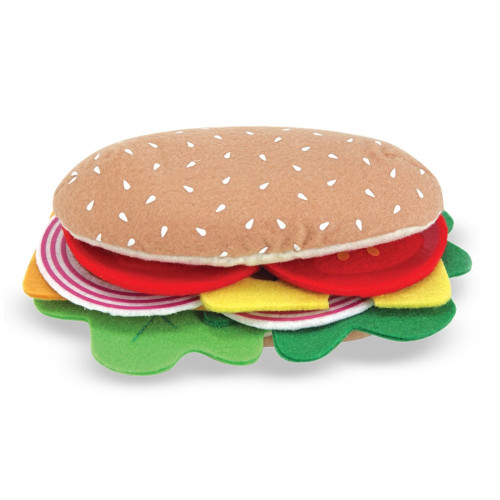 Melissa & Doug - Voedsel Sandwichset van Vilt 
