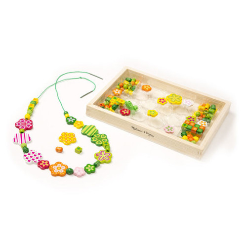 Melissa & Doug - Flower Power Houten Kralen
