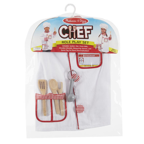 Melissa & Doug - Verkleedkleding Chef-Kok