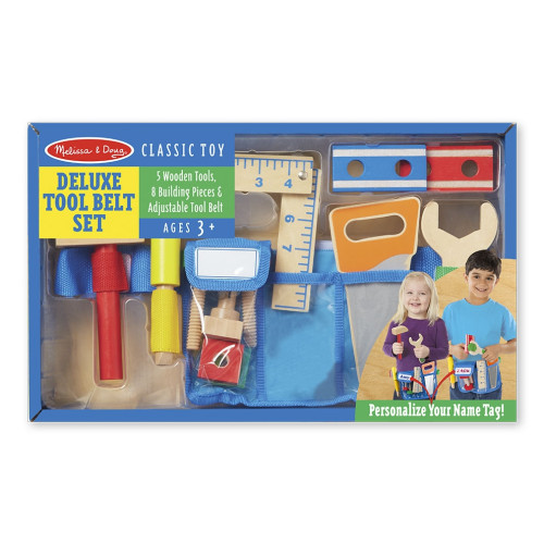 Melissa & Doug - Luxueuze Set Met Gereedschapsriem