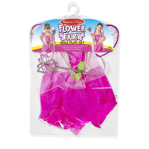 Melissa & Doug - Bloemenfee Verkleedkostuum