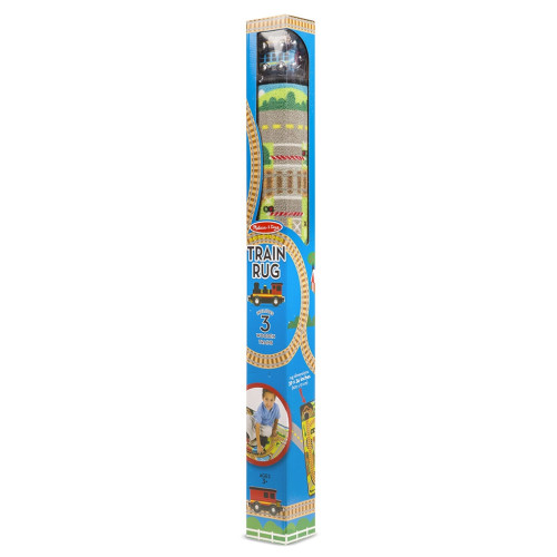 Melissa & Doug - Speelkleed Treinrails (incl treinen)