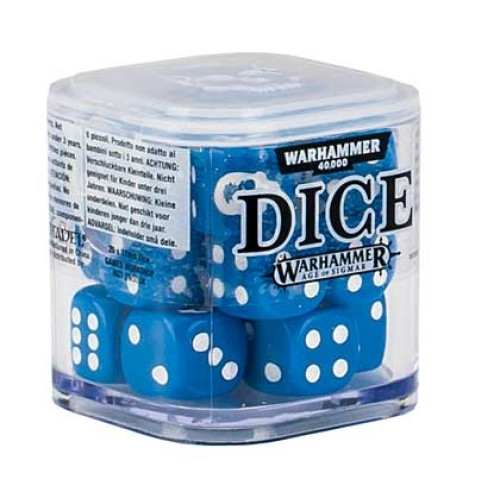 Citadel 20st dobbelstenen 12mm - Blauw