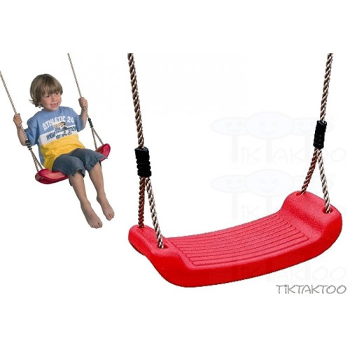Swingking Schommelzitje Kunststof Rood