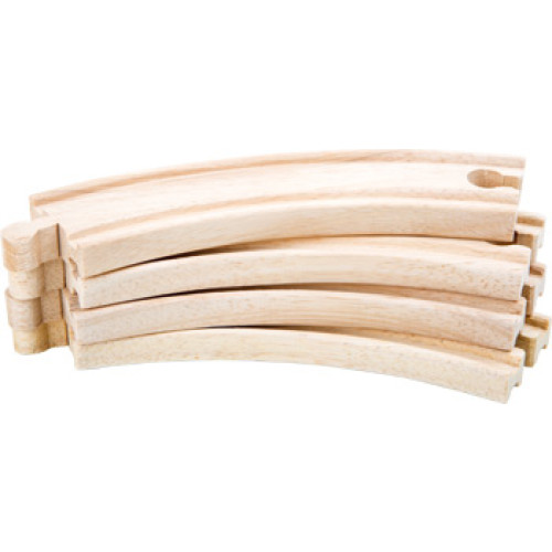 Houten Treinrails Aanvulling (4 dlg)