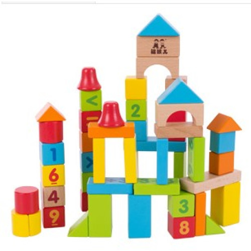 Ik leer rekenen met Houten Blokken, 50 dlg