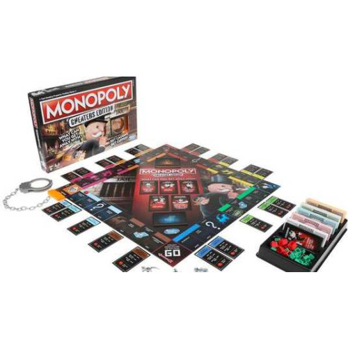 Hasbro - Monopoly- valsspelers editie