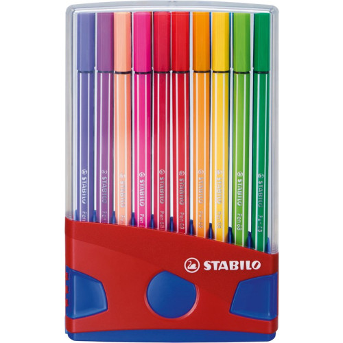 Stabilo pen 68 - Colorparade Stiften - 20 Stuks