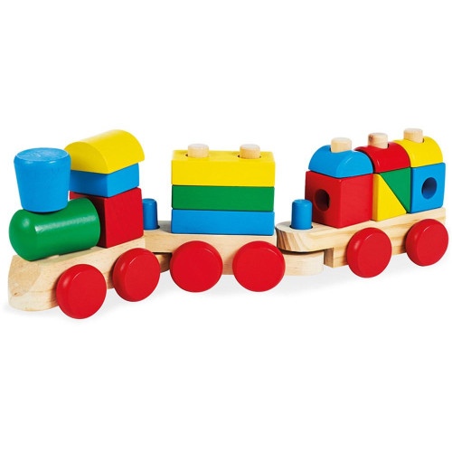 Pinolino - Houten Stapeltrein