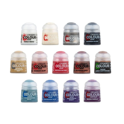 Warhammer 40K - Paints + Tools (60-12) - paints