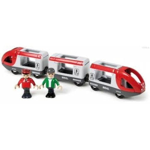 BRIO Rode passagierstrein - 33505
