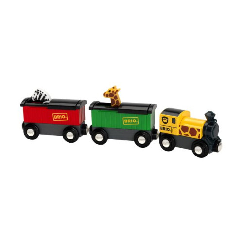 BRIO Trein met safari dieren