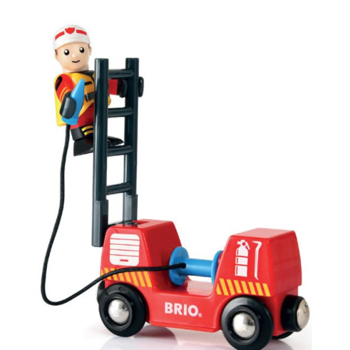 BRIO Treinset bij de brandweer