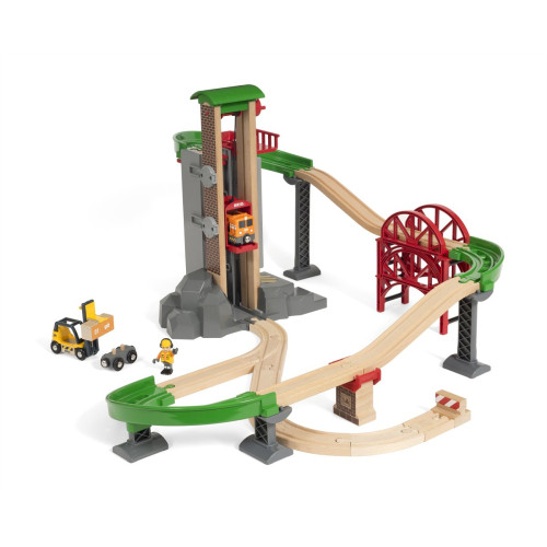 BRIO Lift & Load Warehouse Set - 33887