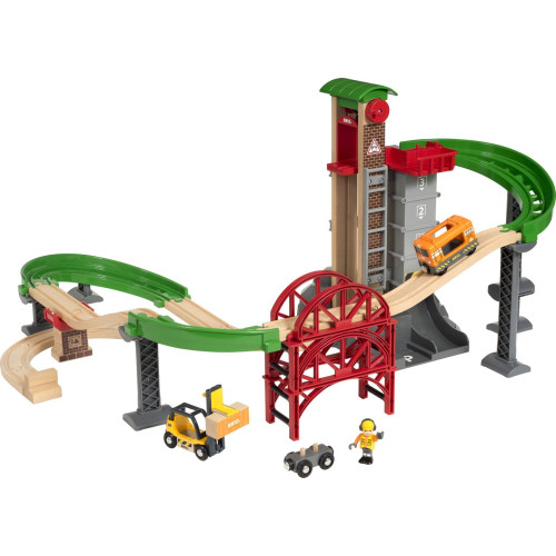 BRIO Lift & Load Warehouse Set - 33887