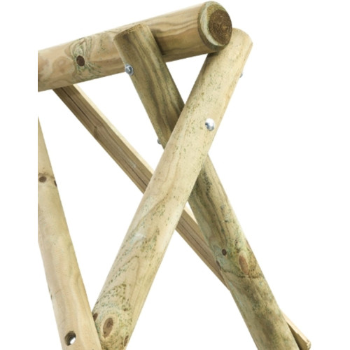 Houten Speeltoestel met Glijbaan Noortje - Appelgroen