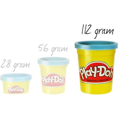 Play-Doh 5 potjes klei - 560 gram - plus zilver