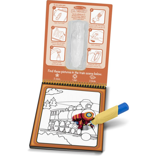 Melissa & Doug Water Wow! Herbruikbare Waterverf - Voertuigen