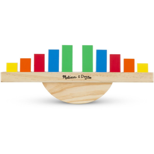 Melissa & Doug - Houten Regenboogwip - 13 delig